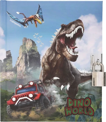 Dino World - Diary With Padlock (0413997)