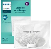 Sterilizavvimo maišeliai Philips Avent SCF297/05, 5 vnt. kaina