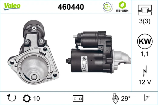 Starteris VAL460440