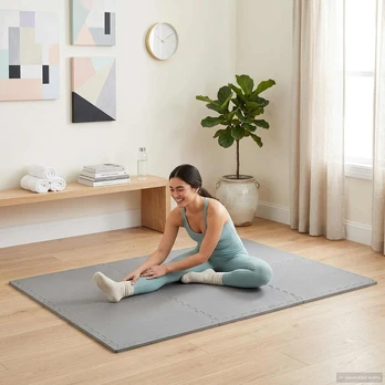 Grindų Kilimai 6 pcs Pilka 2,16 m² EVA puta
