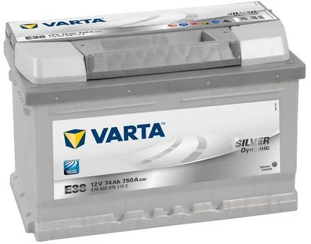 Akumuliatorius VARTA 74 Ah 750 A (E38)