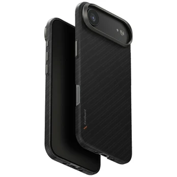 Dėklas UNIQ Keva EDGE do iPhone Air Magclick Charging juoda