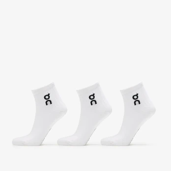 On Logo Sock Mid 3-Pack White - Dydis L (2UF10520069 U Kojinės)