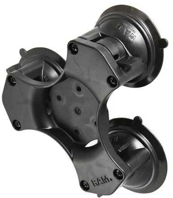 Ram Mounts RAM TRIPLE SUCTION CUP BASE W/O BALL