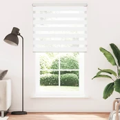 Zebra Žaliuzė, roletas 120 x 230 cm, baltas kaina