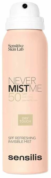 Sensilis NEVER MIST ME refreshing invisible mist SPF50 100 ml