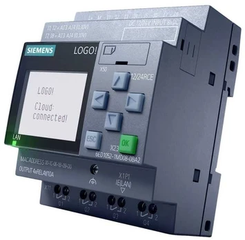 Siemens LOGO! 24 RCE6ED1052-1HB08-0BA2Logo 8.4 (6ED10521HB080BA2)