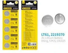 MTK OnePlus LT61 Knapcelle batteri - 3V, CR2025 - 5 pack