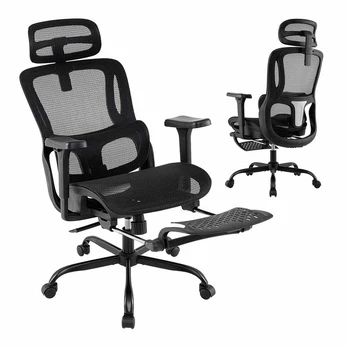 Bonideco Select Biuro kėdė 75x66x120cm., juodos spalvos