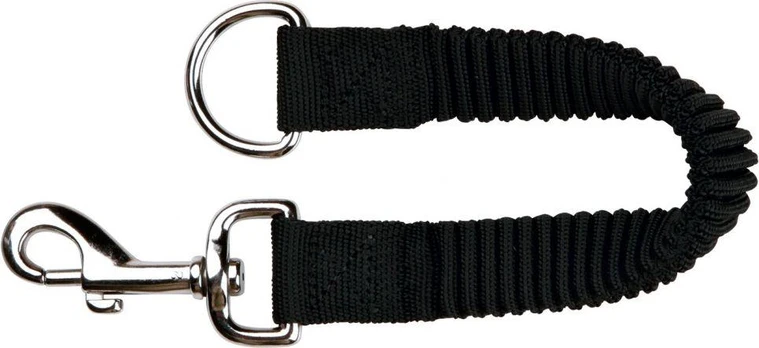 Pavadėlis Trixie Shock Absorber TX-12746, juodas, S/M