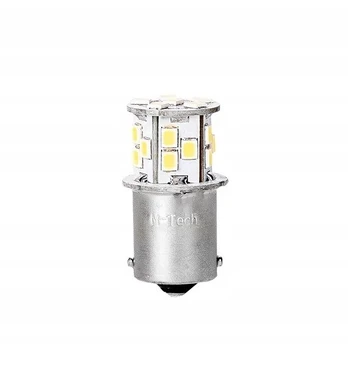 Led lemputės M-tech Ba15s 21xsmd2835 led lemputė, balta