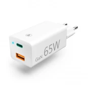 Hama USB-C USB-A 65W charger, white kaina