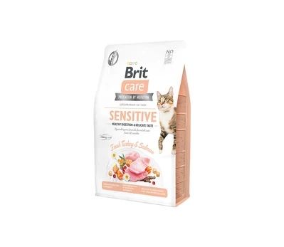 Brit Care Cat GF Sensitive Healthy Digestion&Delicate Taste
