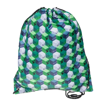 Stor - Minecraft Draw-string Gym Bag - 35 x 45 cm