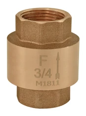 Atbulinis vožtuvas Ferro, 1 1/2" FF, 7.3 cm kaina