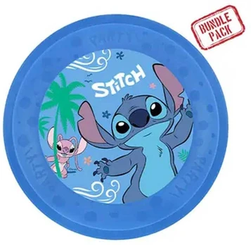 Globos Europe B.V. Stitch & Angel plastik tallerkner