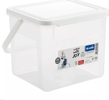 Rotho Pojemnik na proszek tabletki 3kg 4,5L Rotho permatomas