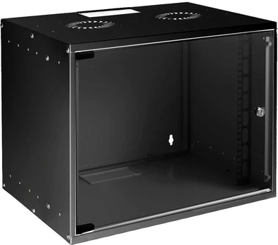 Lanview 10" 9U W=312mm D=300mm WALL TYPE ASSEMBLY SOHO CABIN