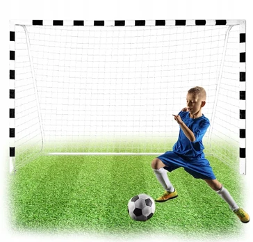 Metalinis futbolo vartai su tinklu