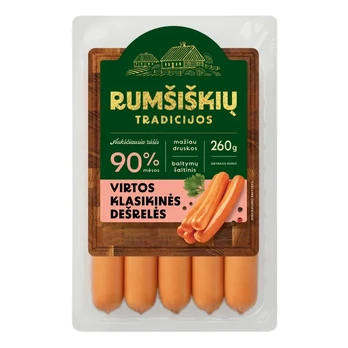 Virtos dešrelės klasikinės RUMŠIŠKIŲ TRADICIJOS, 260 g