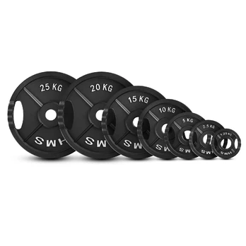 TOD20 OLIMPIC PLATE BLACK 20 KG HMS