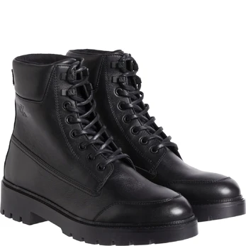 Aulinukai vyrams, Juoda, Combat laceup booties