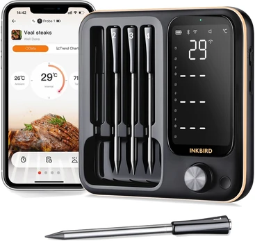 inkbird Belaidis virtuvės termometras INT-14-BW