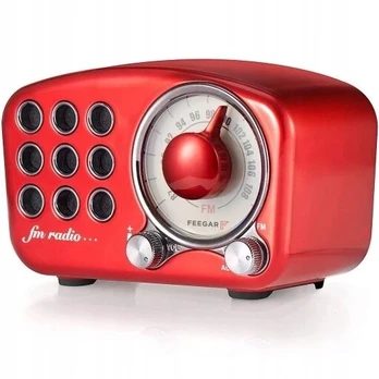 Feegar Retro Bluetooth nešiojamas Fm radijas virtuvei
