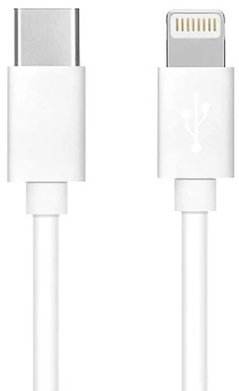 Cable Type C to Lightning PD 3A 27W C291 BOX 1 m baltas