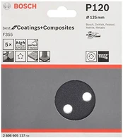 Bosch Šlif.pop,akmeniui,PEXGEX D=125mm,K120,5 vnt. kaina