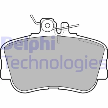 DELPHI LP0881 Brake pad set