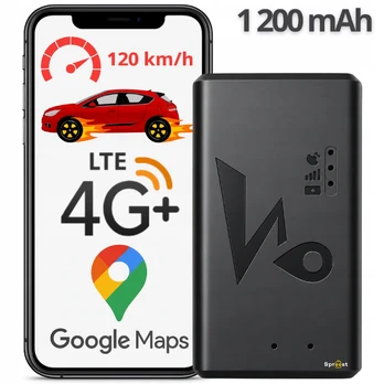 GPS lokatorius Spreest Q8 1200mAh su Wi-Fi