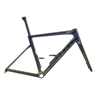 BMC Teammachine SLR 01 rėmas | Blue Glitter Carbon - Lime Carbon, 56
