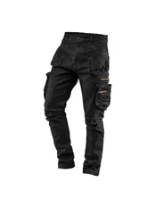 NEOTOOLS Neo Kelnės darbinis 5 kišenė DENIM, juoda, dydis L kaina