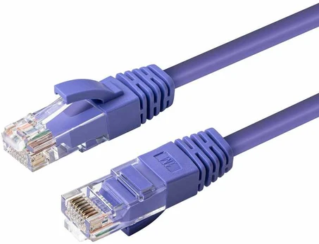 MicroConnect CAT6A UTP 30m Violetinė LSZH