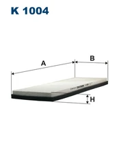 Salono filtras FILTRON K 1004