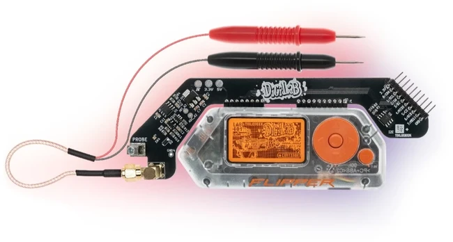 DigiLab for Flipper Zero – diagnostikos modulis I2C ir SPI signalų analizei – Lab401