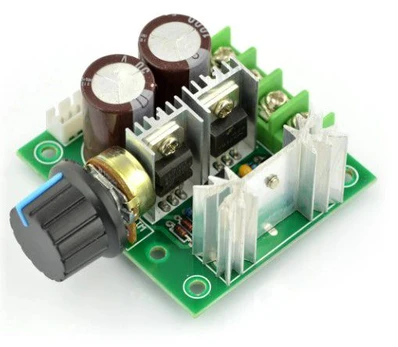 DC variklio greičio valdiklis 12-40V/10A/400W