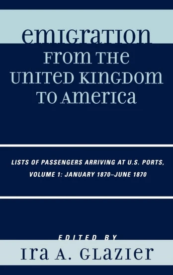 Emigration from the United Kingdom to America