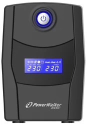 PowerWalker VI 800 STL Line-Interactive 0.8 kVA 480 W 2 AC outlet(s) kaina
