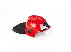 Gaisrininko žaislas Klein Fire Helmet, raudona