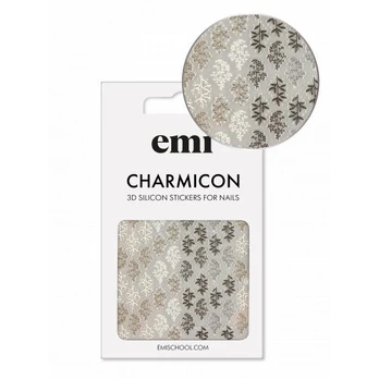 E.Mi Charmicon Silicone Stickers Lipdukai nagams, #225 Natural Pattern