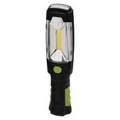 Įkraunamas žibintas 3W COB LED + 6 LED