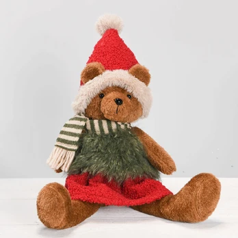 Decoration FUN SANNA H45cm, bear, girl