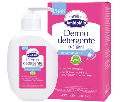 AMIDOMIO dermoprausiklis nuo pirmos gyvenimo dienos, 400 ml