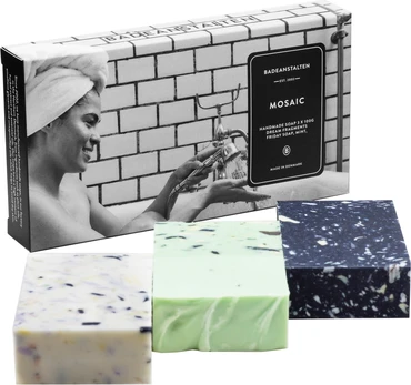Badeanstalten - Mosaic - 3 soaps, each 100g