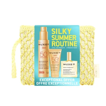 NUXE SUN SILKY SUMMER ROUTINE 4-piece set
