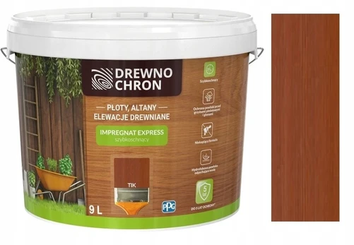Drewnochron Impregnantas Express 9l Tik Tek Teak