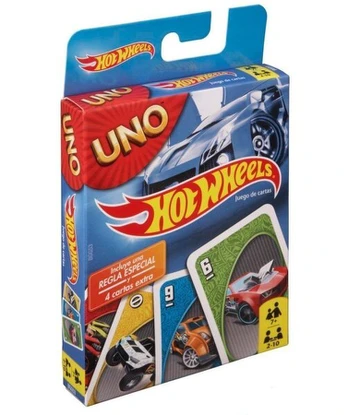 Kortos UNO Hot Wheels