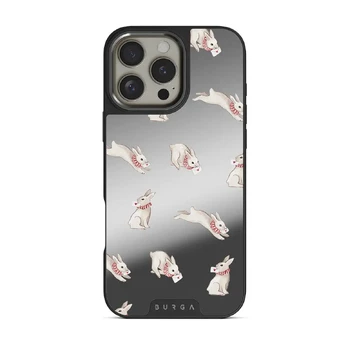 Late Again - iPhone 16 Pro Max Case, Elite Mirror (MagSafe) / Gunmetal